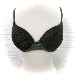 Victoria’s Secret Perfect Shape Green Heathered Bra Size 34C